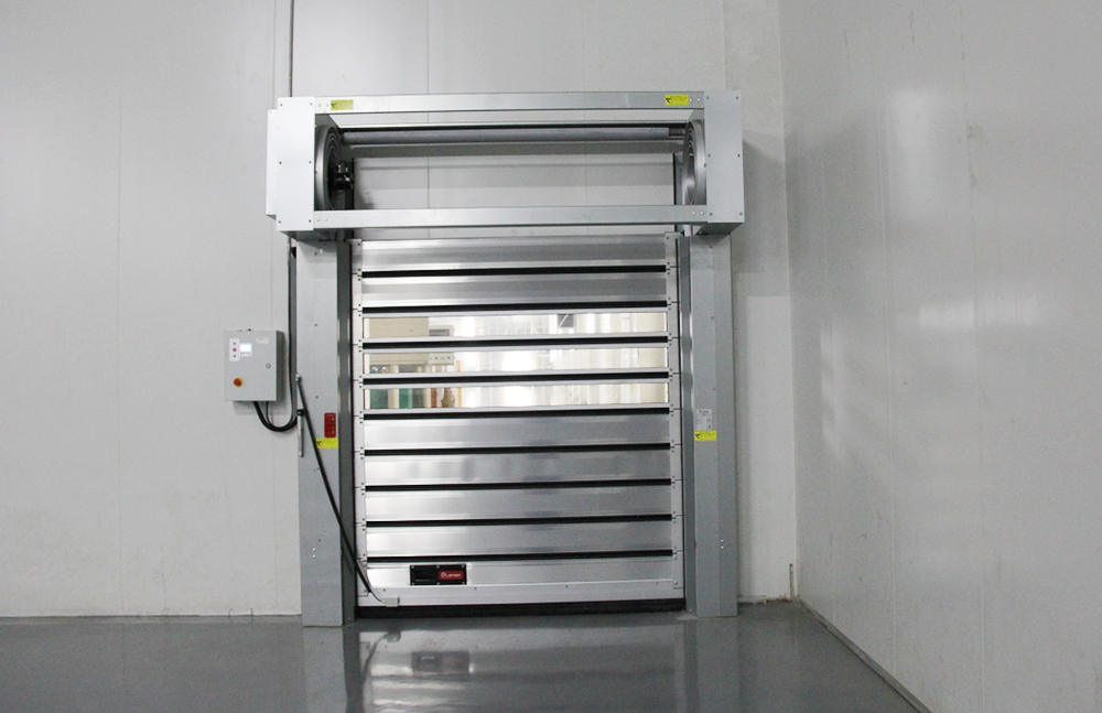 某知名油封公司選用拉斐特快速門