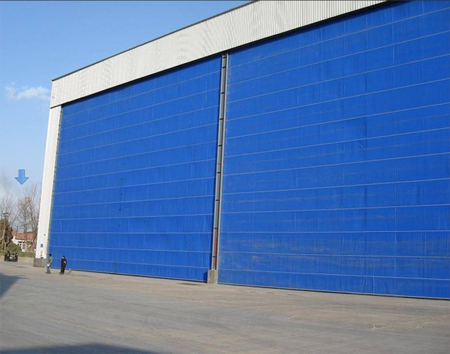 快速柔性堆積門